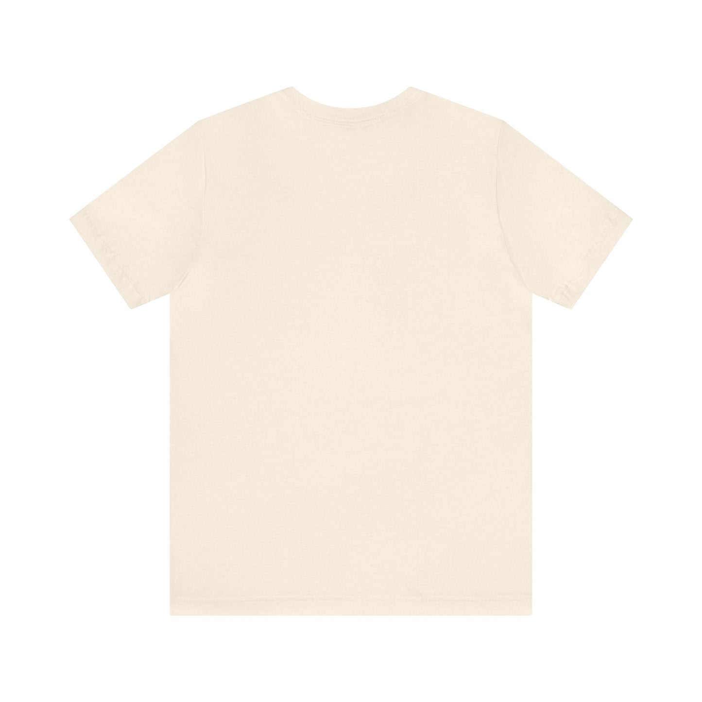 Unisex Jersey Short Sleeve Heather Natural T Shirt