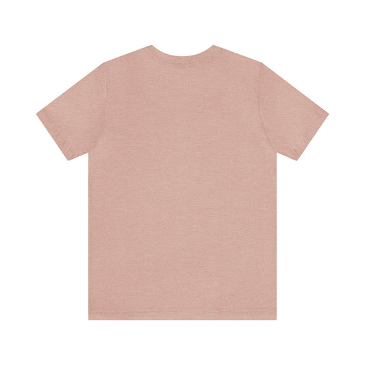 Unisex Jersey Short Sleeve Heather Prism Peach T Shirt