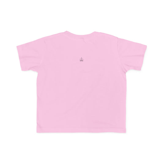 Pink - Toddlers Fine Jersey Tee - Pink Royal T