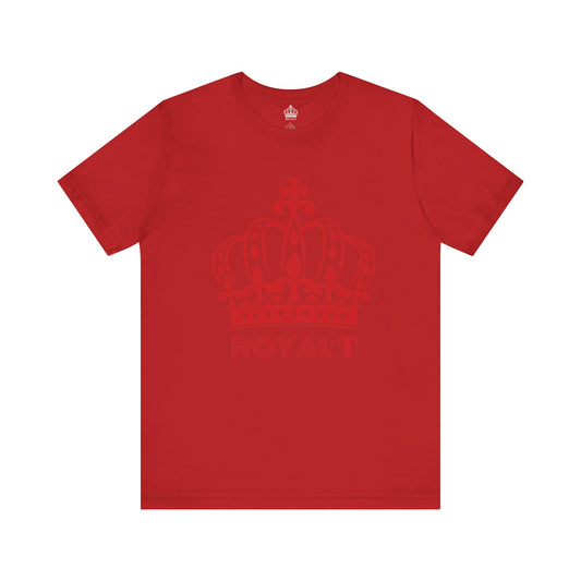 Red - Unisex Jersey Short Sleeve T Shirt - Red Royal T