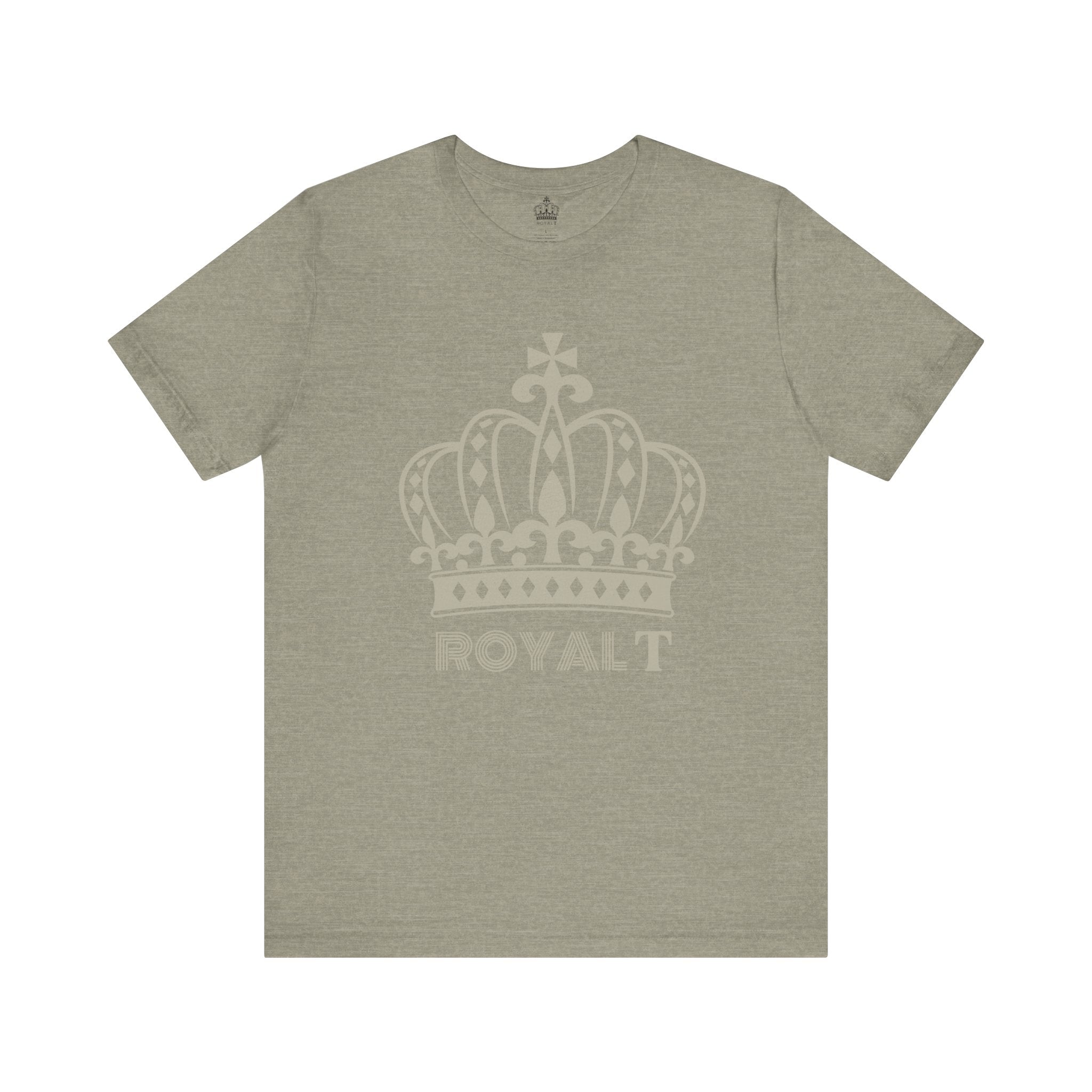 Heather Stone Brown - Unisex Jersey Short Sleeve T Shirt