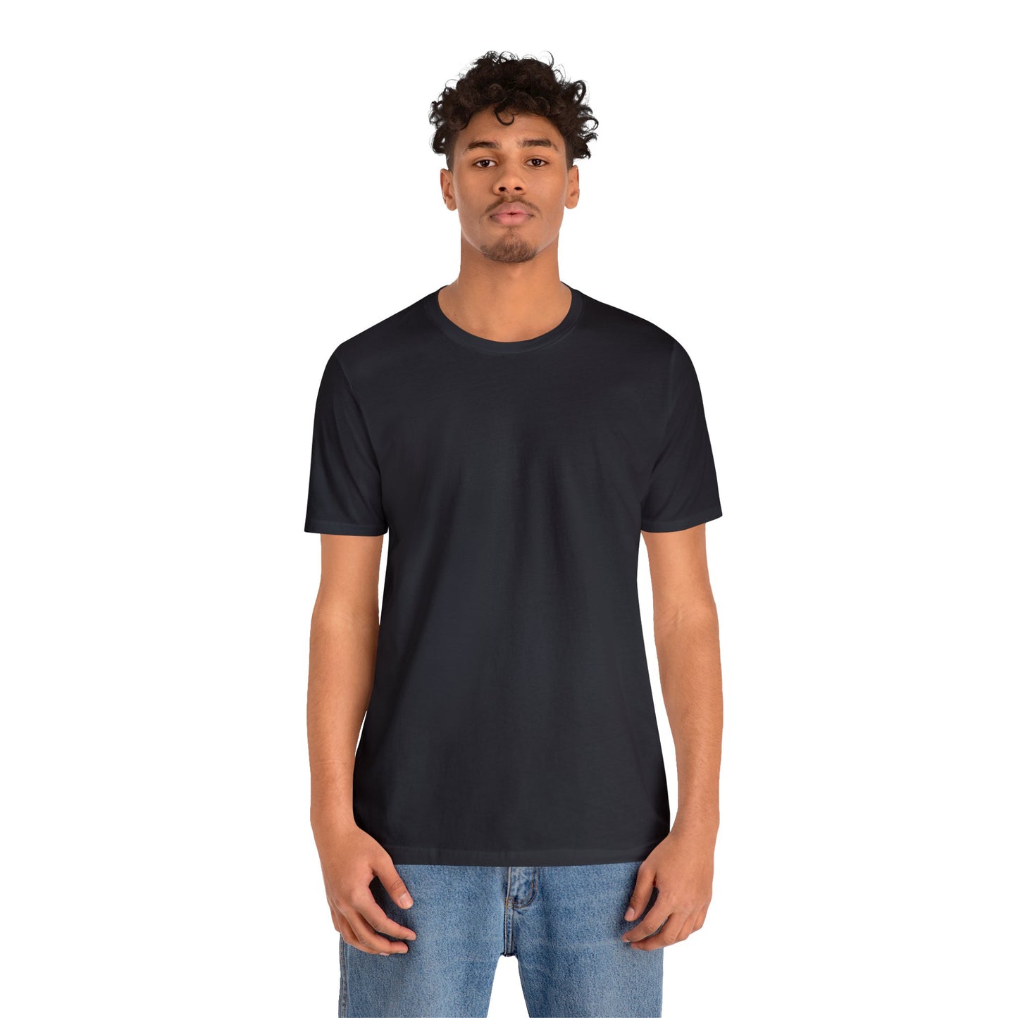 Unisex Jersey Short Sleeve Dark Grey T Shirt