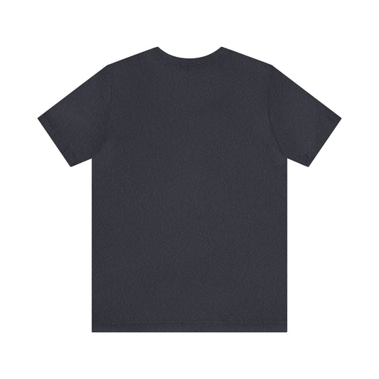Unisex Jersey Short Sleeve Heather Navy Blue T Shirt
