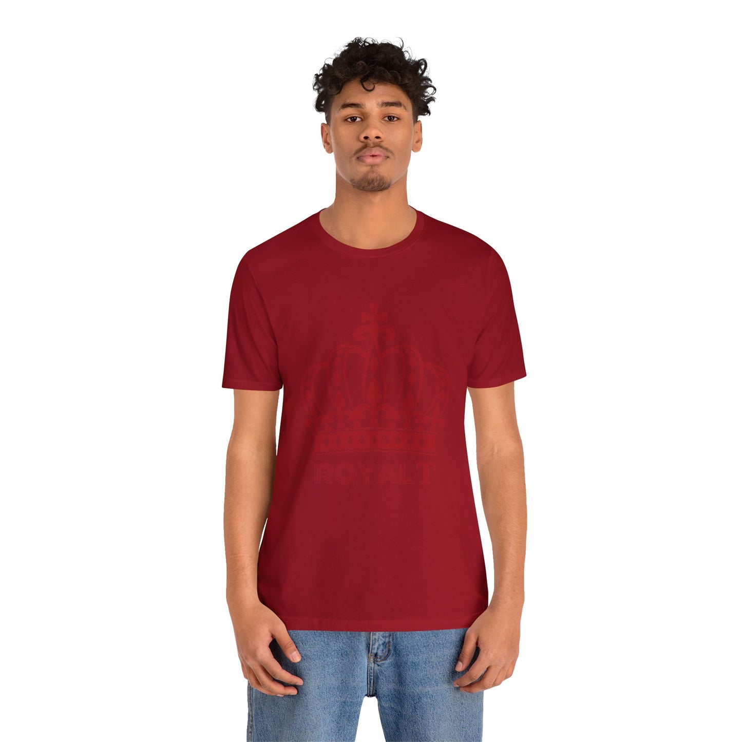 Canvas Red - Unisex Jersey Short Sleeve T Shirt - Red Royal T