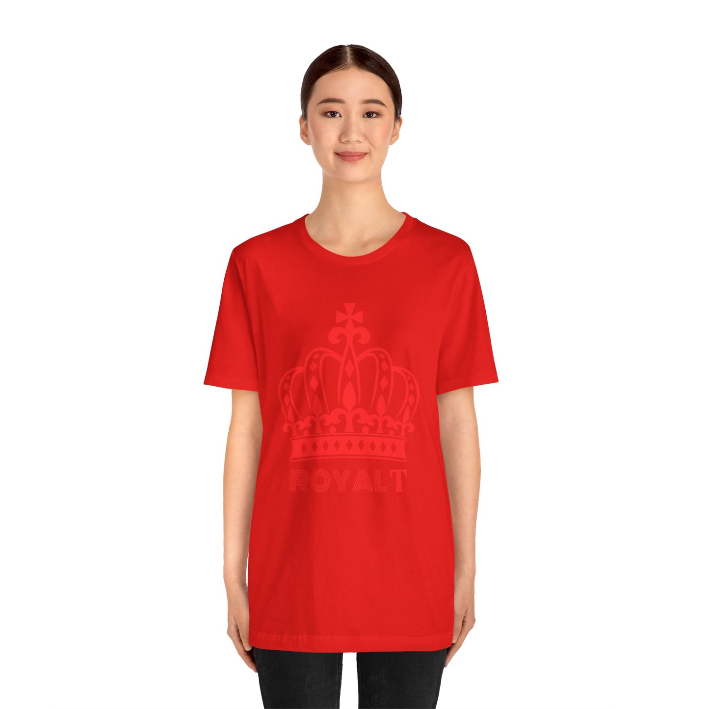 Poppy Red - Unisex Jersey Short Sleeve T Shirt - Red Royal T