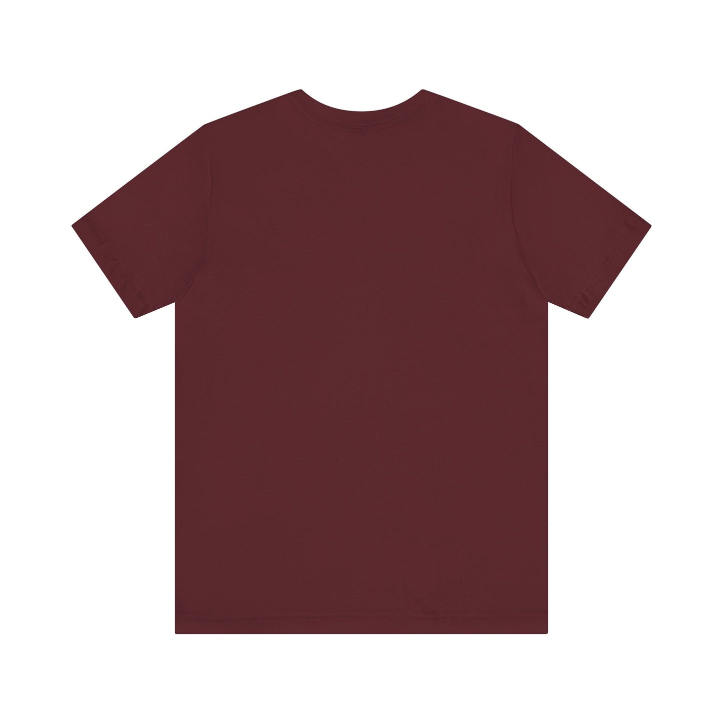 Maroon - Unisex Jersey Short Sleeve T Shirt - Burgundy Royal T