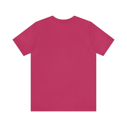 Unisex Jersey Short Sleeve Berry Pink T Shirt
