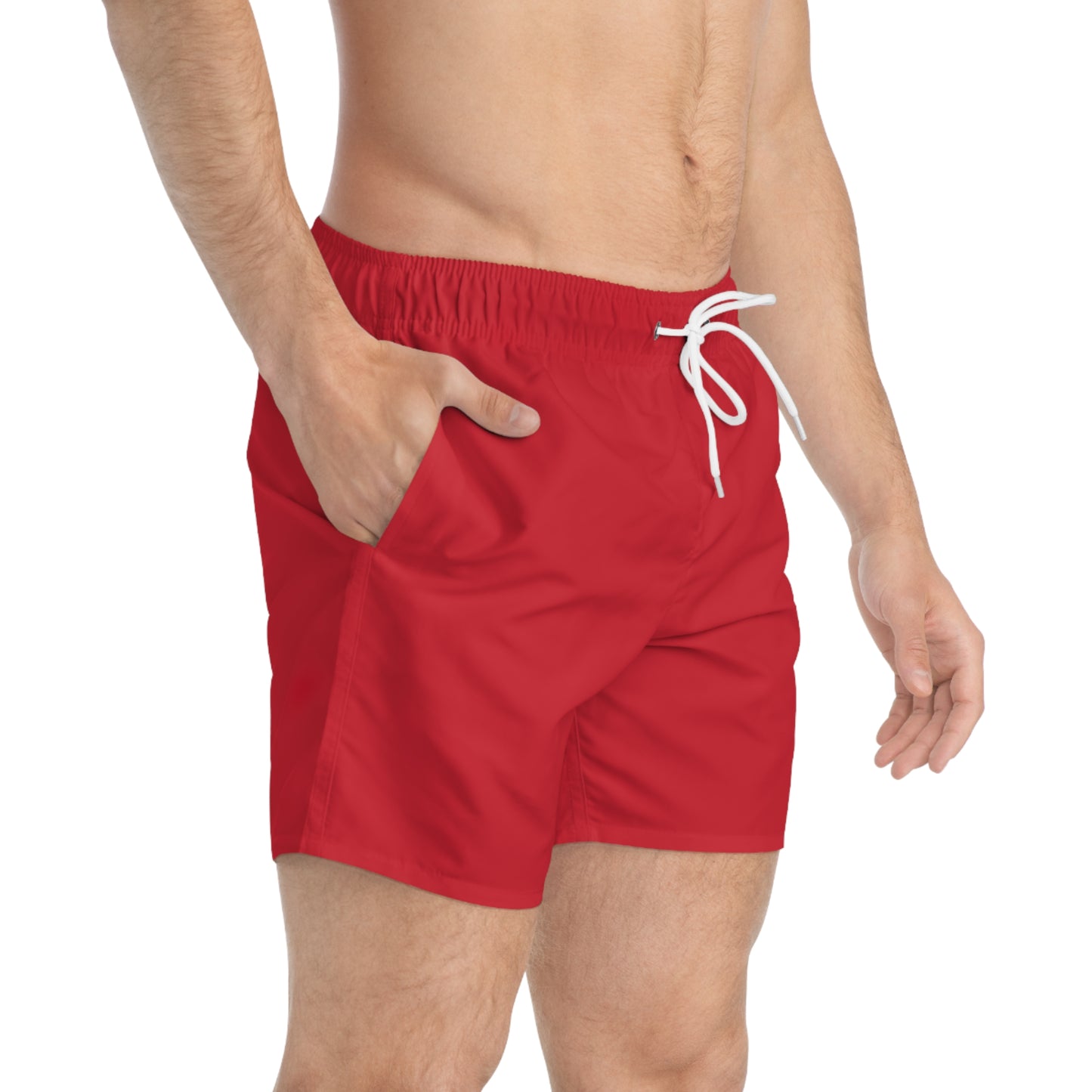 Swim Trunks - Dark Red