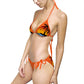 Island Sunset- Women's Orange Bikini Swimsuit