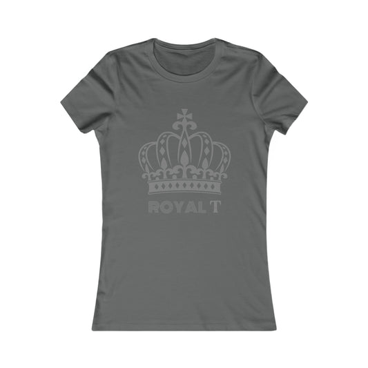 Charcoal Grey - Women's Favorite T Shirt - Grey Royal T