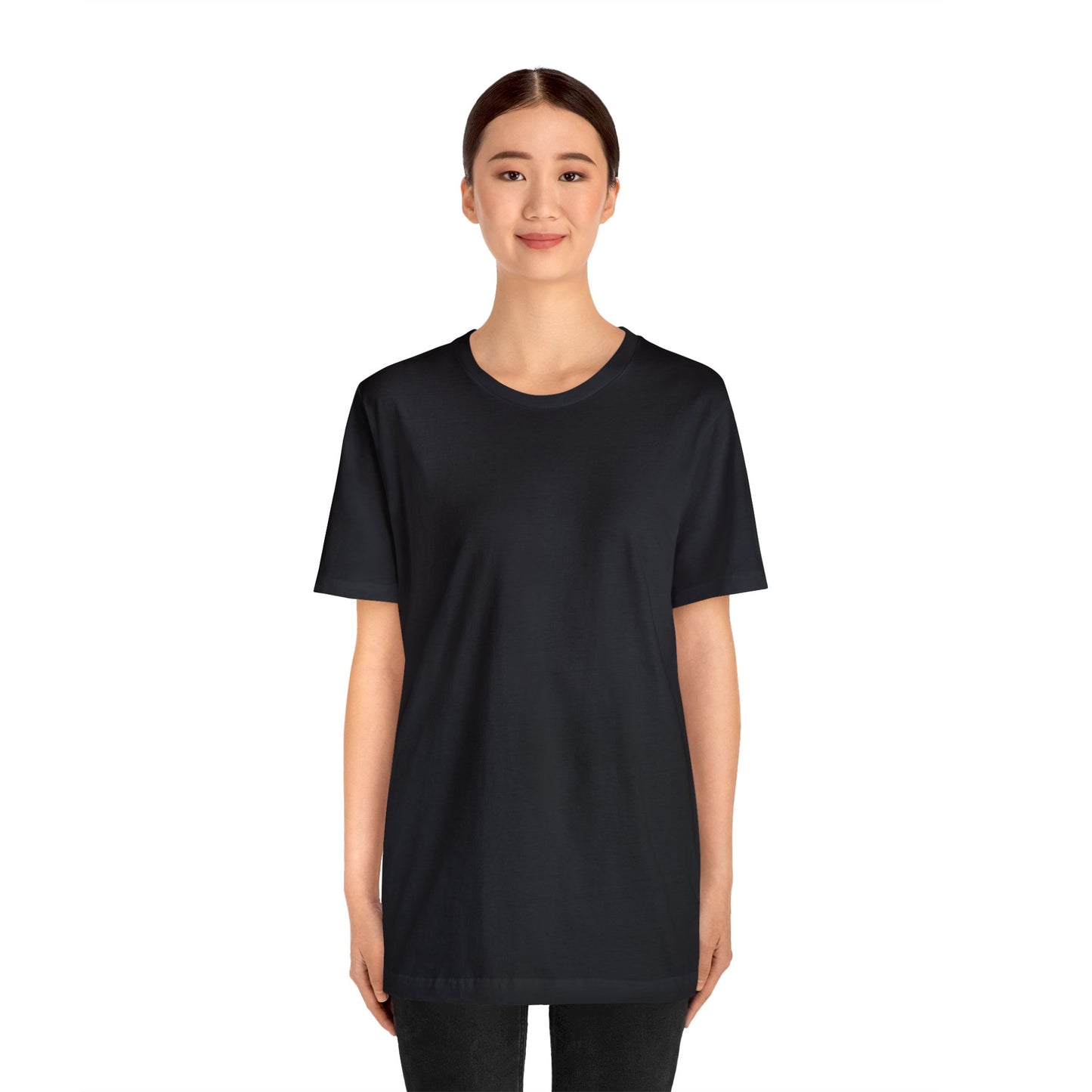 Unisex Jersey Short Sleeve Vintage Black T Shirt