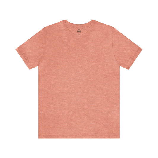 Unisex Jersey Short Sleeve Heather Prism Sunset T Shirt