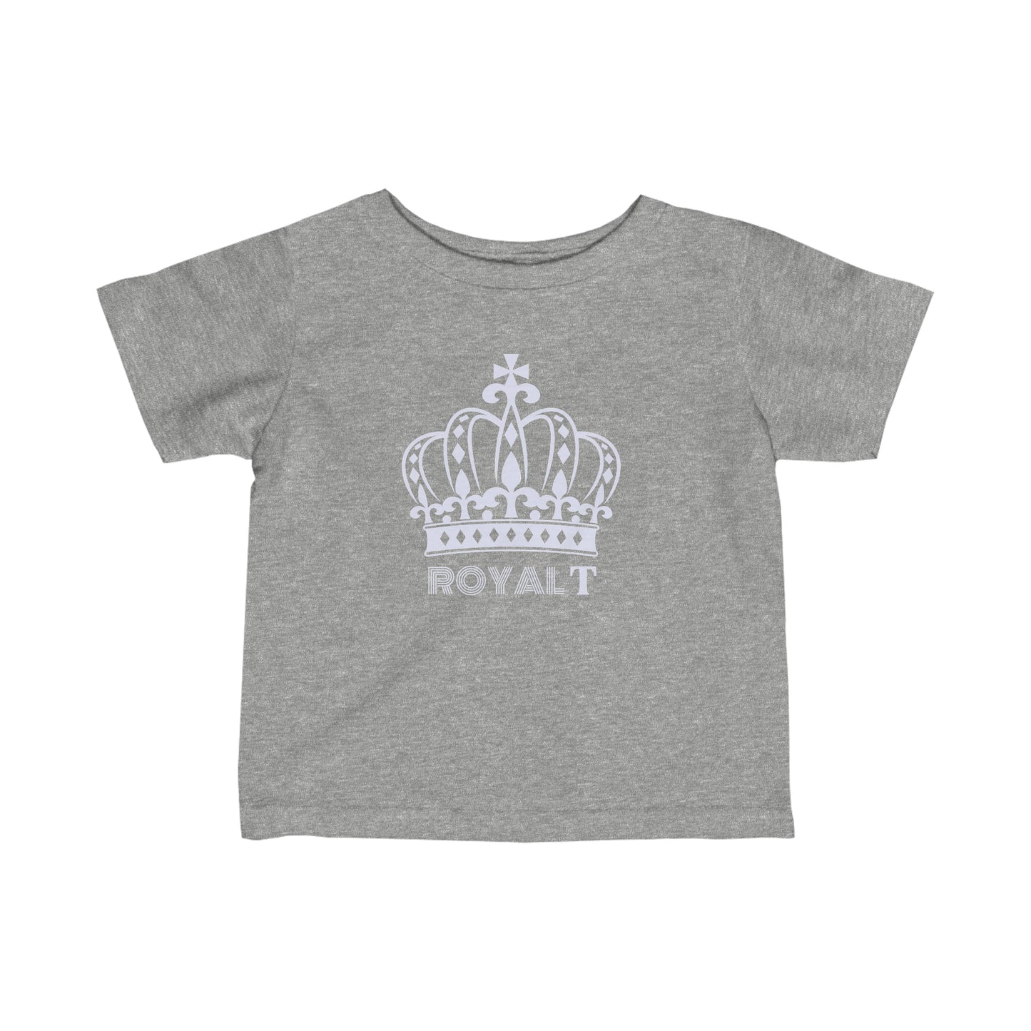 Babies Fine Jersey Tee- Lilac Royal T Logo