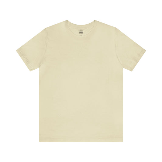 Unisex Jersey Short Sleeve Heather French Vanilla T Shirt