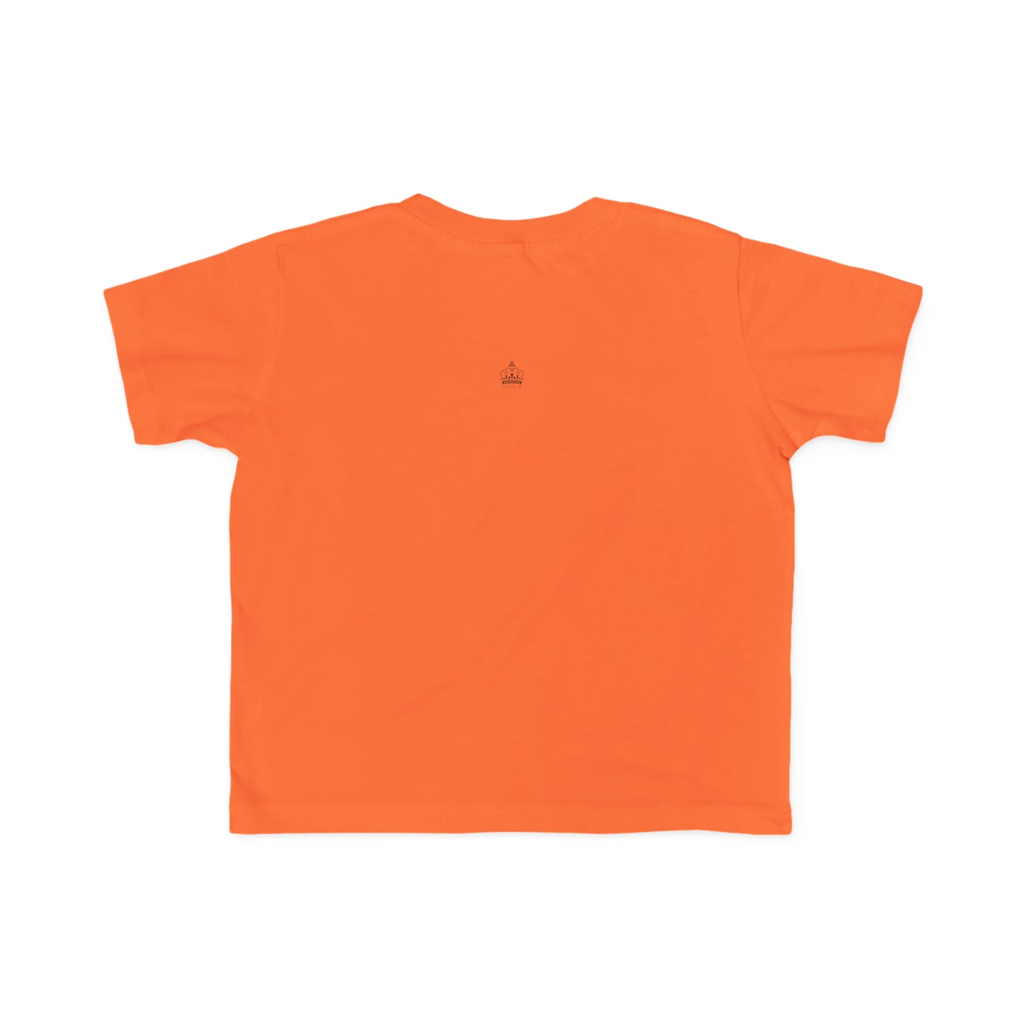 Orange - Toddler's Fine Jersey Tee - Orange Royal T