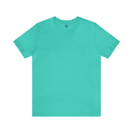 Unisex Jersey Short Sleeve Teal T Shirt