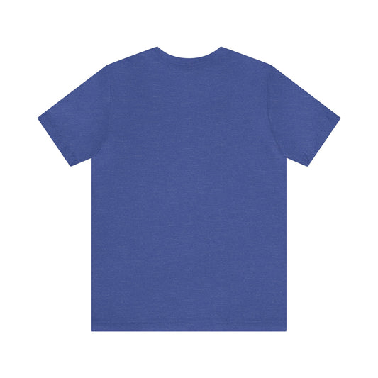 Unisex Jersey Short Sleeve Heather True Royal Blue T Shirt