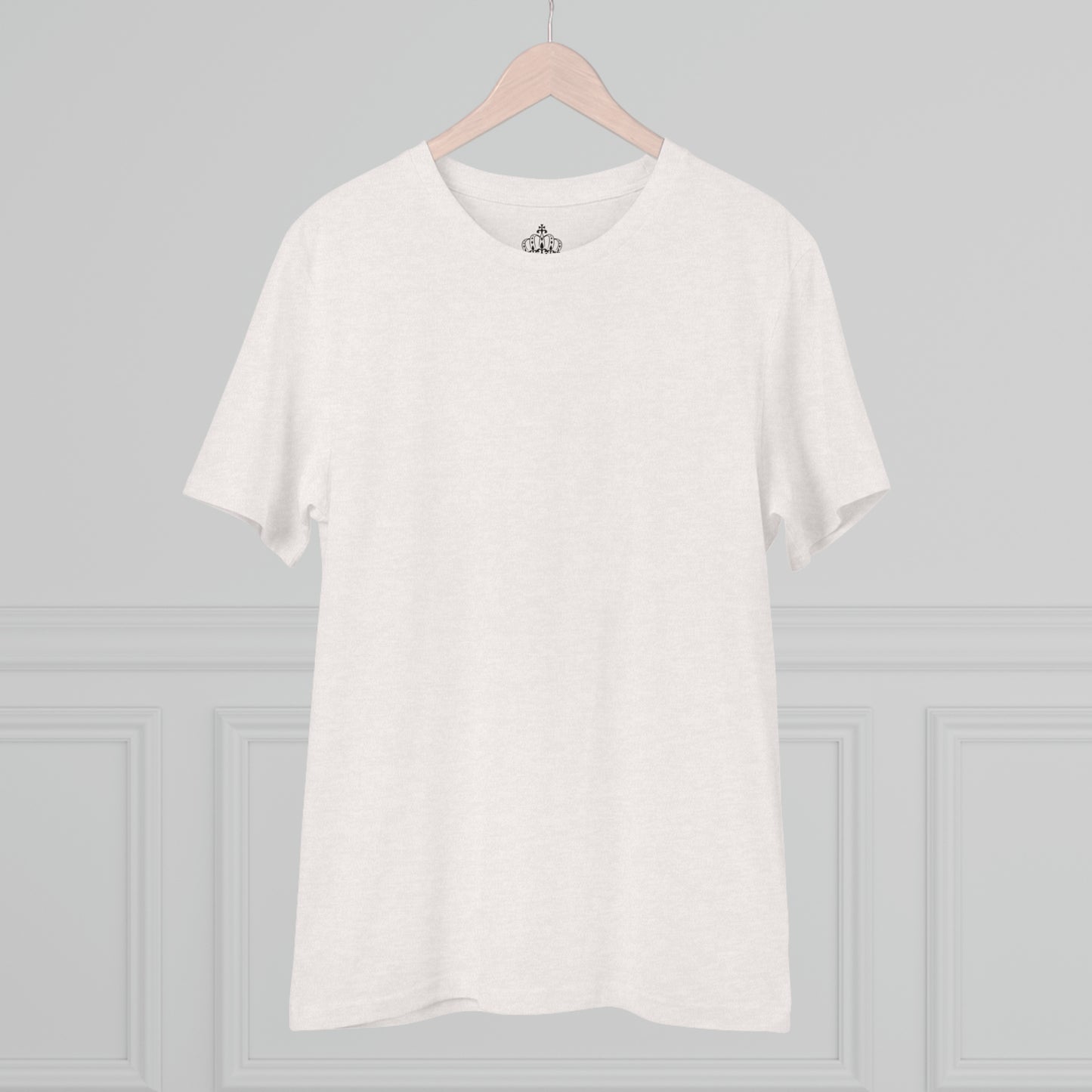 Cream Heather Grey - Organic Creator T-shirt - Unisex