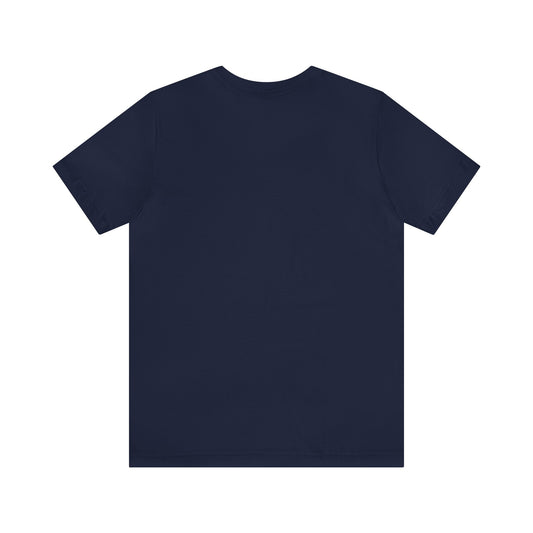 Unisex Jersey Short Sleeve Navy Blue T Shirt