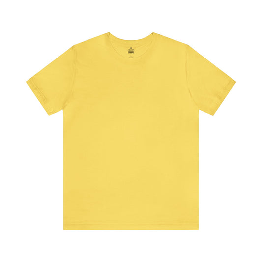 Unisex Jersey Short Sleeve Maize Yellow T Shirt