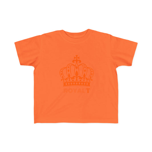 Orange - Toddler's Fine Jersey Tee - Orange Royal T