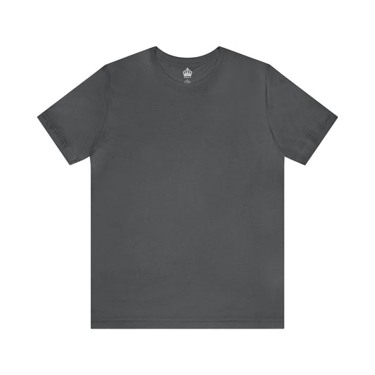 Unisex Jersey Short Sleeve Asphalt Grey T Shirt