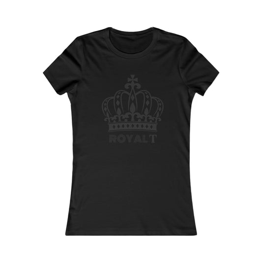 Black - Women's Favorite T Shirt - Black Royal T