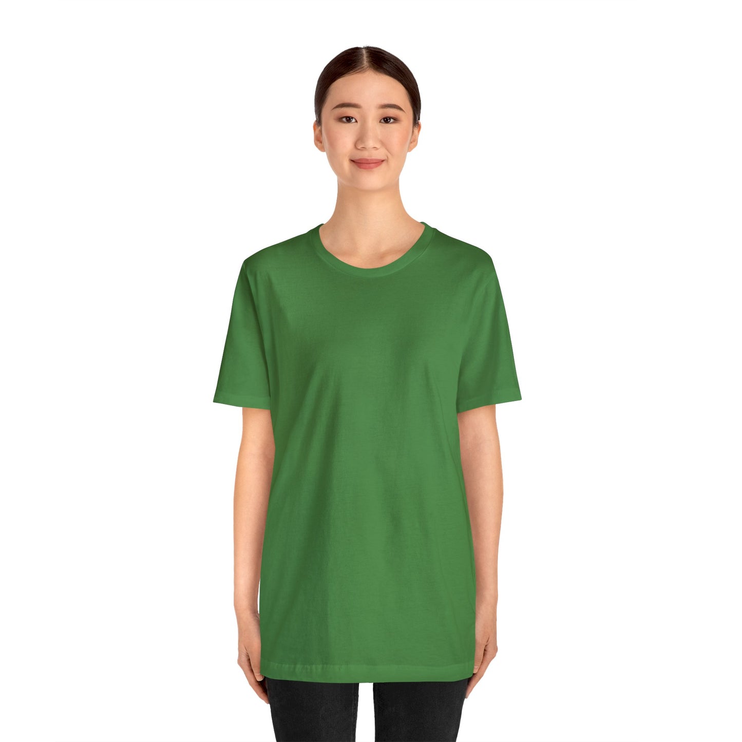Unisex Jersey Short Sleeve Leaf Green T Shirt