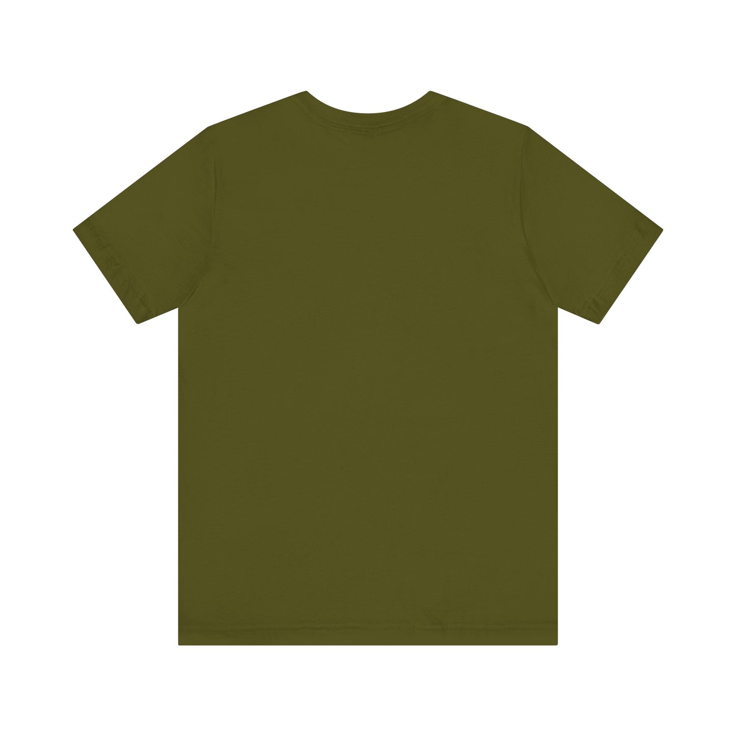 Olive Green - Unisex Jersey Short Sleeve T Shirt - Olive Green Royal T
