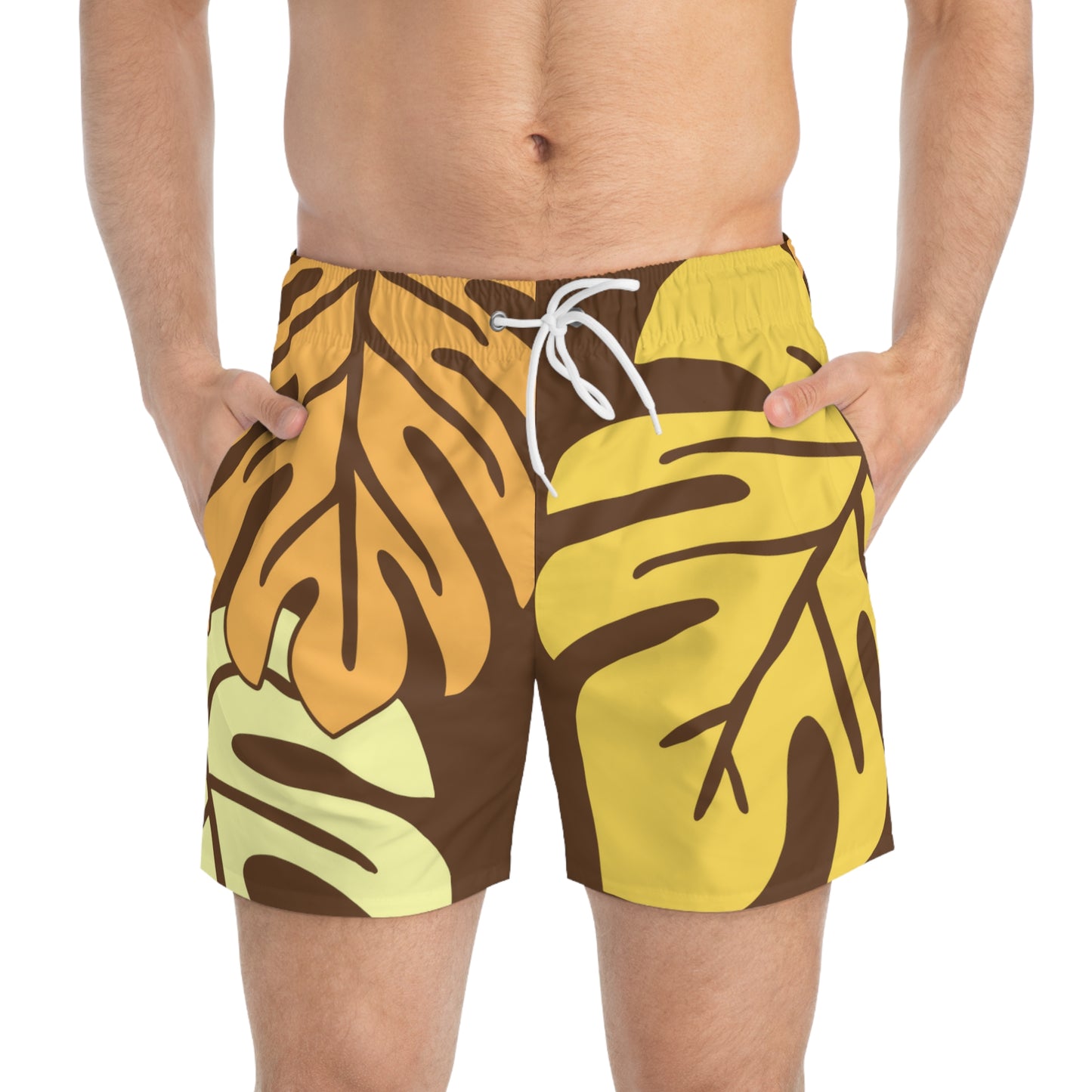 Trunks - Palm Leaves - Brown