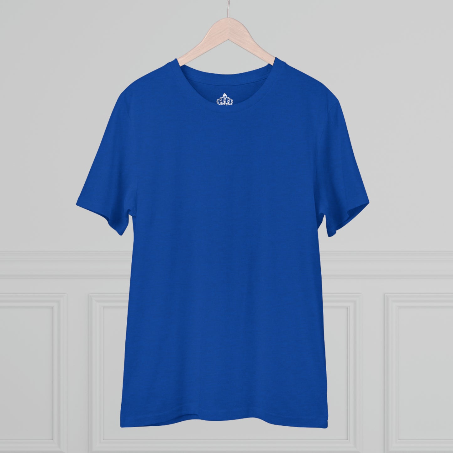 Mid Heather Royal Blue - Organic Creator T-shirt - Unisex