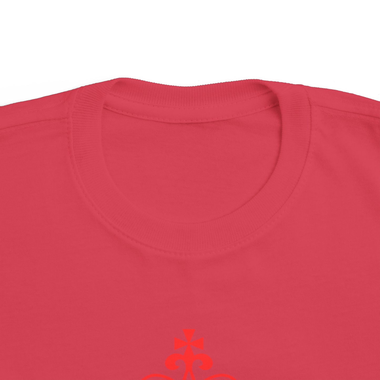 Red - Toddler's Fine Jersey Tee - Red Royal T