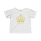 Babies Fine Jersey Tee- Yellow Royal T Logo