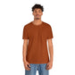 Unisex Jersey Short Sleeve Autumn T Shirt
