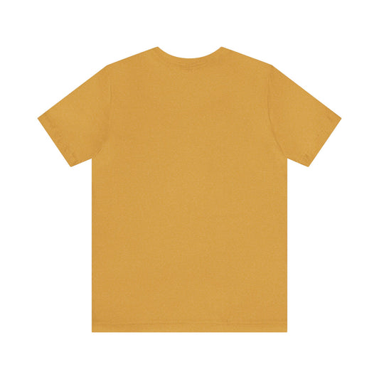 Unisex Jersey Short Sleeve Heather Mustard T Shirt