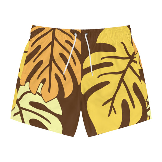 Trunks - Palm Leaves - Brown