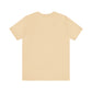 Unisex Jersey Short Sleeve Soft Cream T Shirt