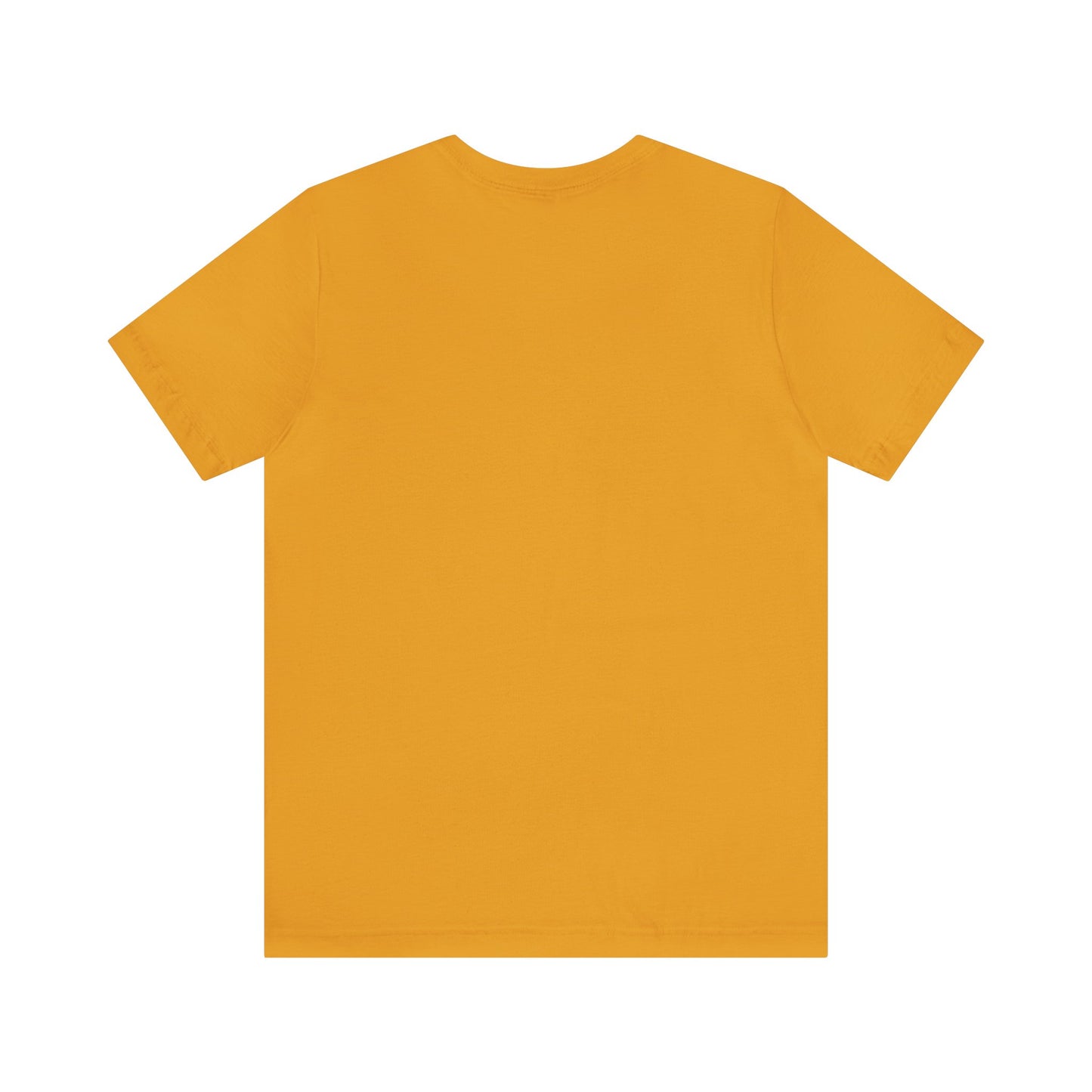 Unisex Jersey Short Sleeve Mustard T Shirt