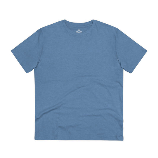 Mid Heather Blue - Organic Creator T-shirt - Unisex