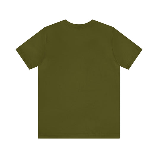 Unisex Jersey Short Sleeve Olive Green T Shirt