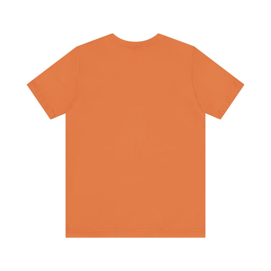 Burnt Orange - Unisex Jersey Short Sleeve T Shirt - Orange Royal T
