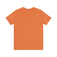 Unisex Jersey Short Sleeve Burnt Orange T Shirt