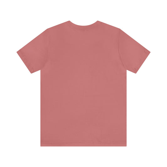 Unisex Jersey Short Sleeve Mauve T Shirt