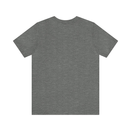 Unisex Jersey Short Sleeve Deep Heather Grey T Shirt