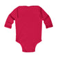 Babies Long Sleeve Bodysuit - Pink Royal T