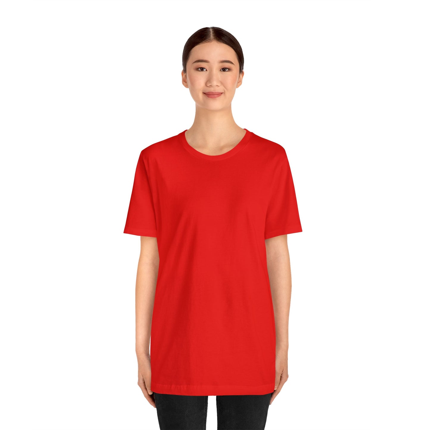 Unisex Jersey Short Sleeve Poppy Red T Shirt
