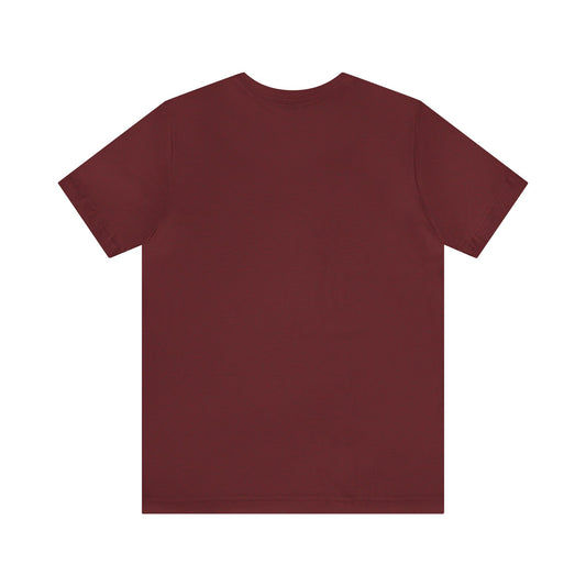 Unisex Jersey Short Sleeve Heather Cardinal Maroon T Shirt