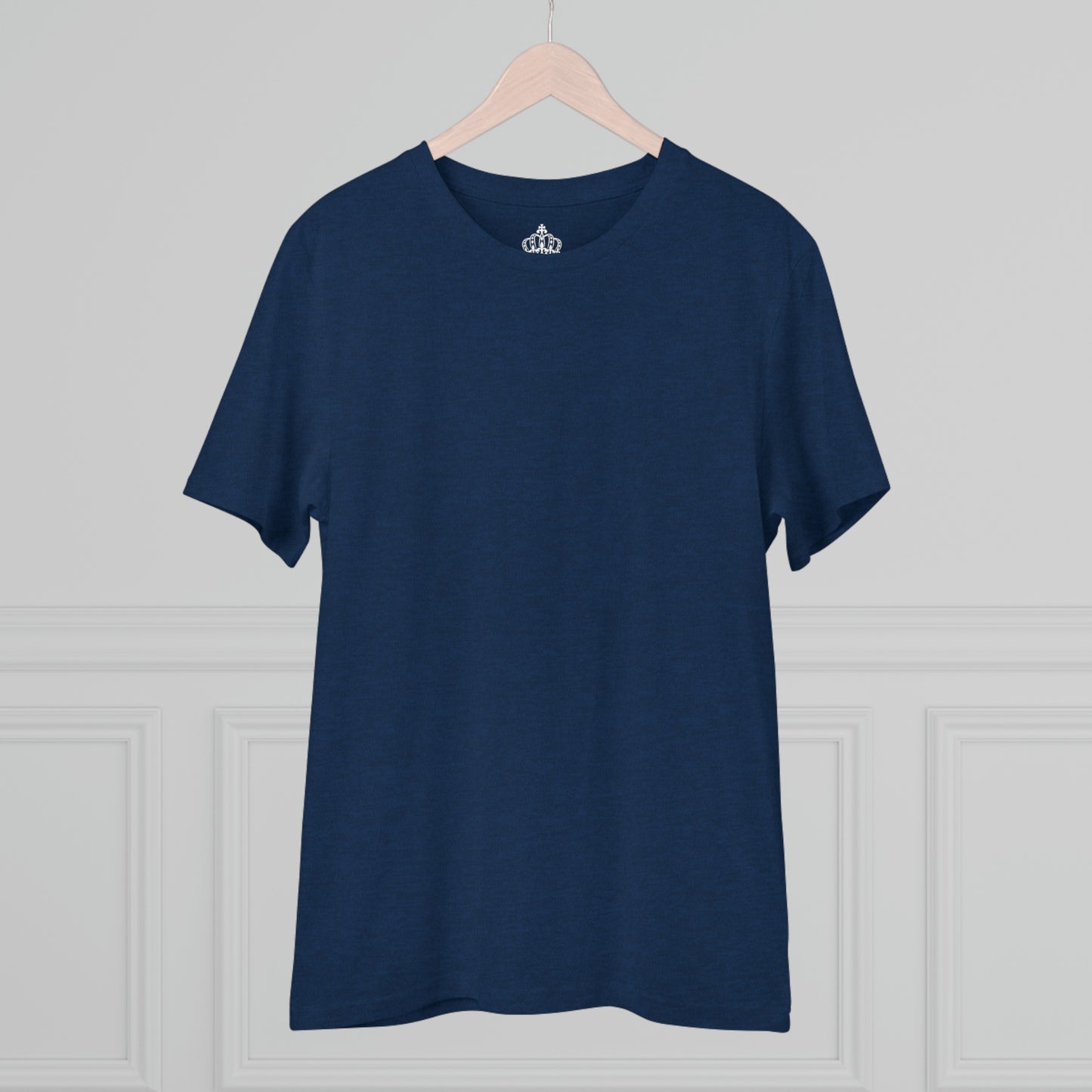 Black Heather Blue - Organic Creator T-shirt - Unisex
