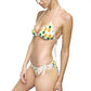 Pineapple - Women's White Bikini Swimsuit