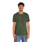 Military Green - Unisex Jersey Short Sleeve T Shirt - Green Royal T